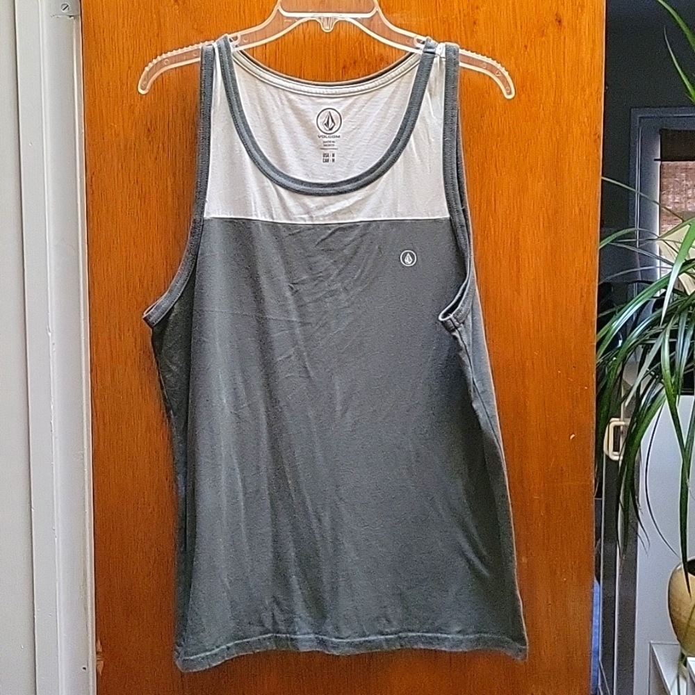 Volcom Two Block Color Tank Top Size M